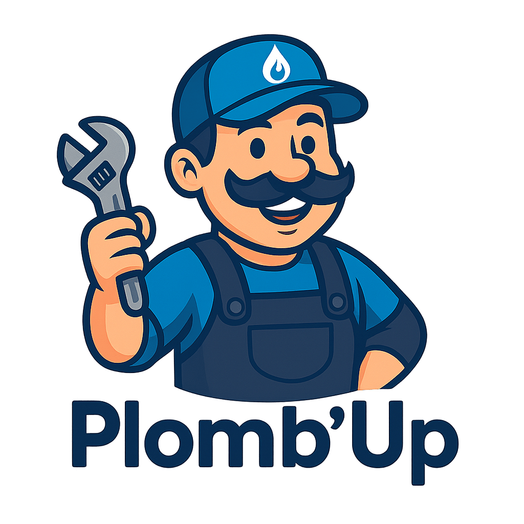 Logo PlombUp, services de plomberie à domicile